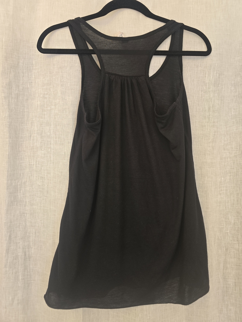 Black Racerback Tank with Rodeo Graphic - Picture 2 of 2